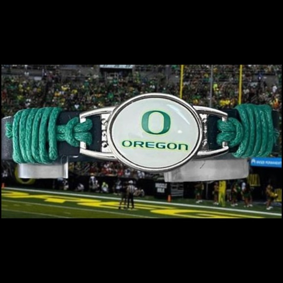 Bracelet, Duck Football Team University Of Oregon, Unisex Bracelet, College - Picture 8 of 16